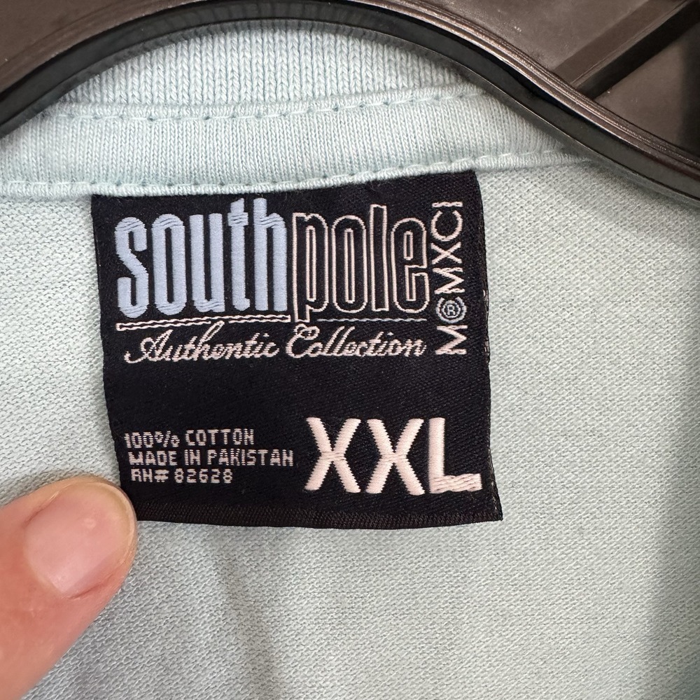 Lot of 2 Vintage Y2K Southpole S/S Logo Streetwear Hip Hop Polo Shirt Size XXL - Picture 4 of 11